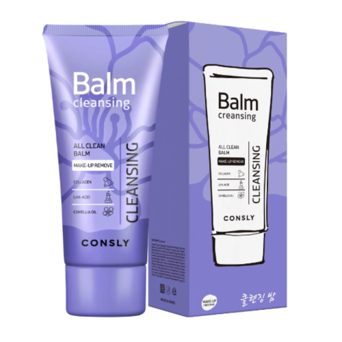 CONSLY бальзам д/лица очищающий с коллагеном маслом камелии и LHA-кислотой 100мл